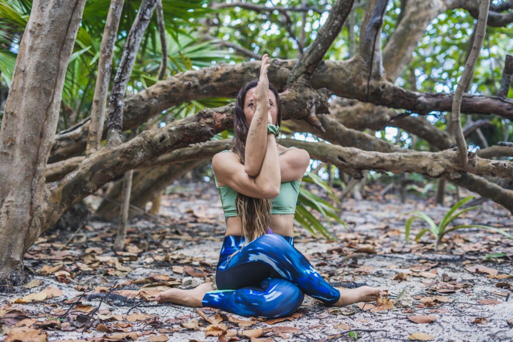 seated pose yoga mexico