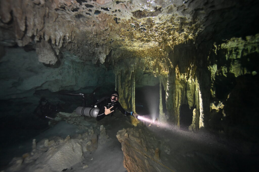 scuba diving dos ojos